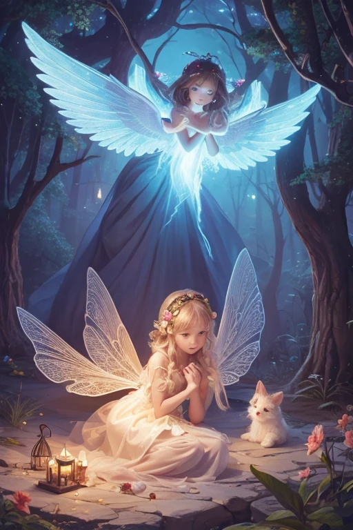 myth　Picture book illustrations: angels and fairies