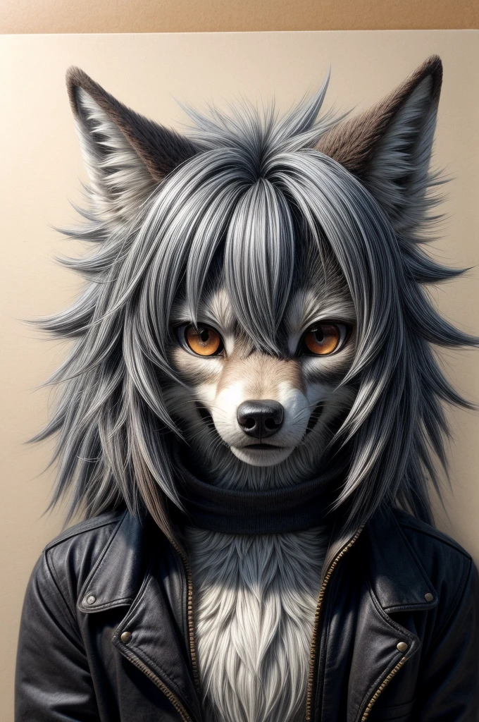 Furry wolf girl manga
