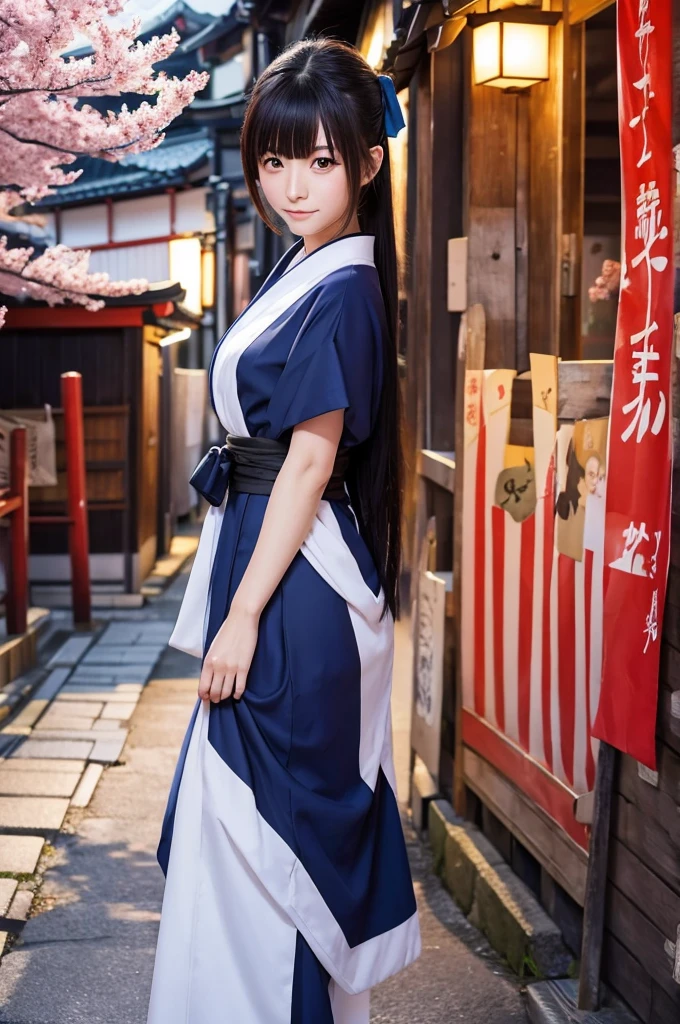 Japan personified in anime style and beautiful