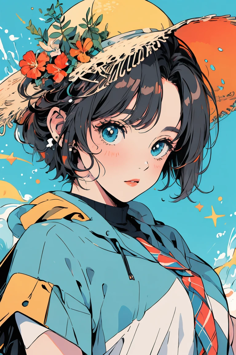 (masterpiece:1.2), Highest quality,Pixiv,Rebellious girl,Portraiture,