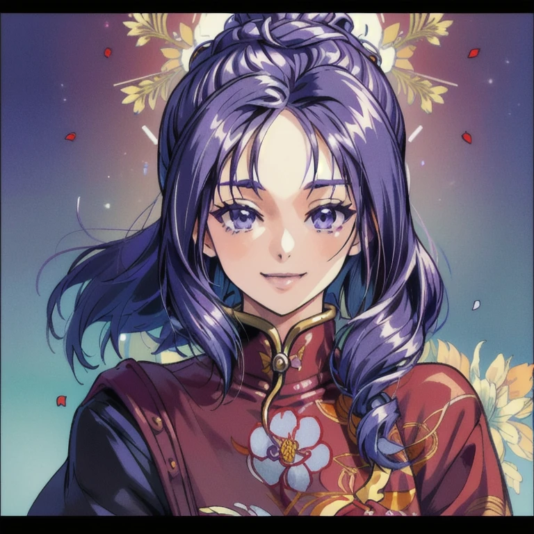 ((masterpiece)),((Ayako Katagiri)),((Katagiri Ayako)),((Mischievous Smile)),Anatomically perfect fingers,Stained glass