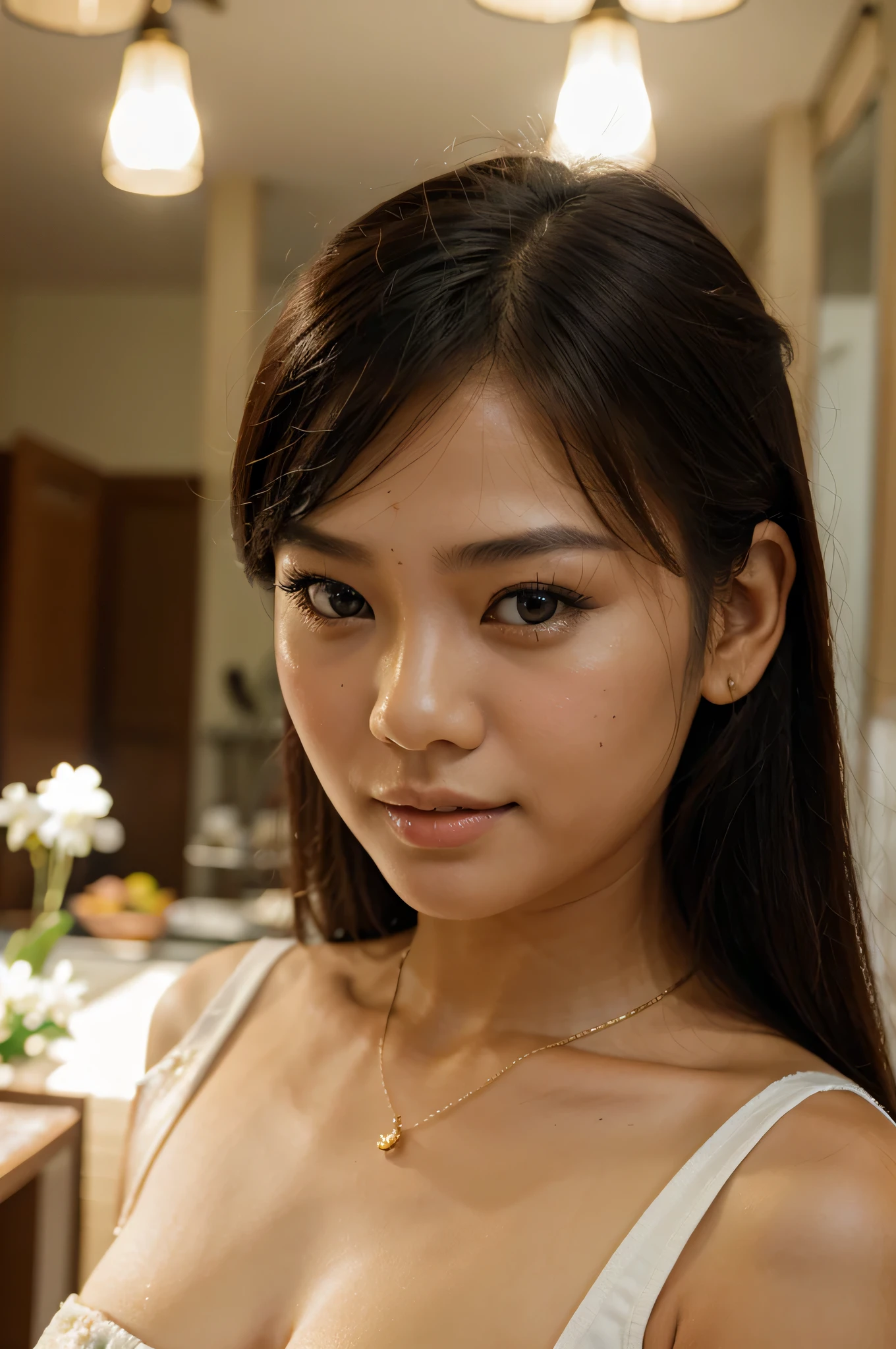 beautiful young woman face thai, ชุดนางฟ้าไทย