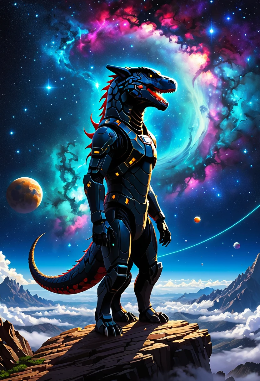 Space travel to outer space beyond the known universe,Beyond all knowledge of light,Beyond the Stars,arrive,Creating Trex,arrive毁灭者,arrive机械装置,Void and matter,Feast and Phantom,Known and Unknown,Everything and Nothing,All possibilities,predicted,What's out there?,8k,One is short in stature, boy with gentle smile riding a snail,Sitting happily in the rain,Sitting on a moss covered leaf,Under the leaves is a big flower,There is a hole in the flower,Rainwater will enter,Rainforest background,Small Flower,Sparkling dew and raindrops,Red in dappled sunlight,Orange sum