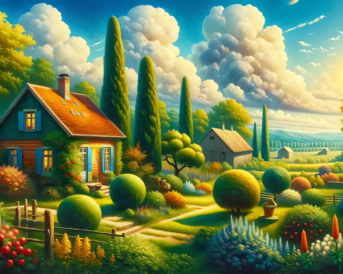 Colorful landscapes
