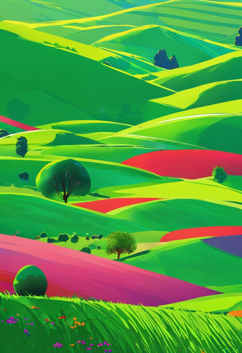green hill