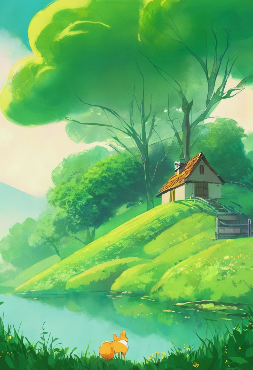 green hill