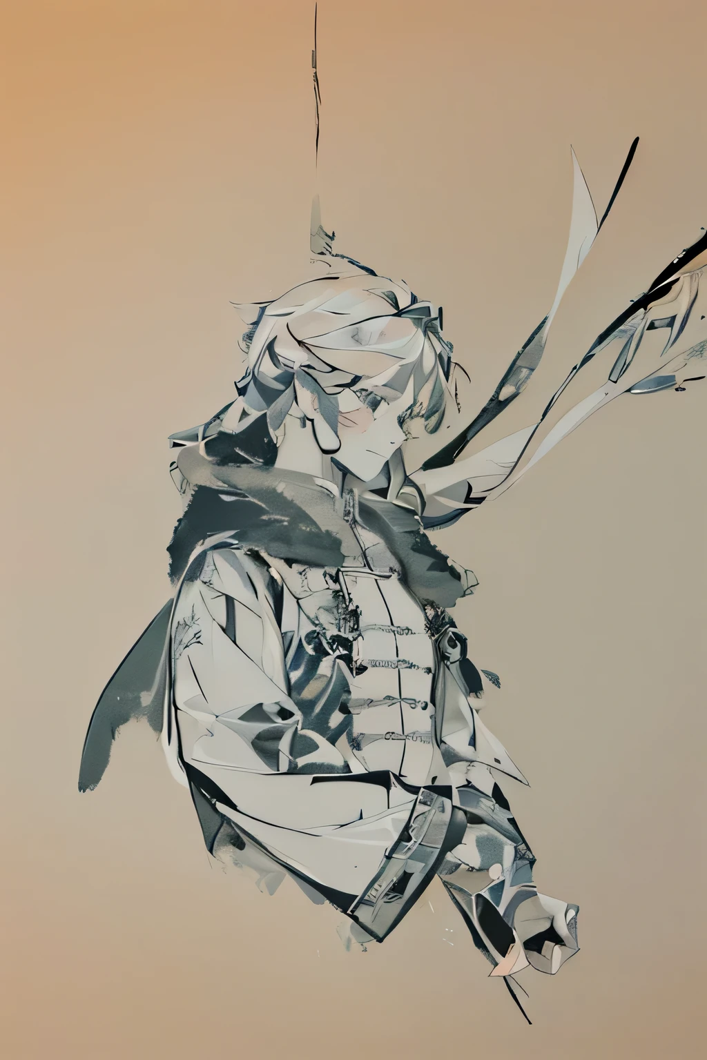 High-quality line drawings，Preserve the details of the original image