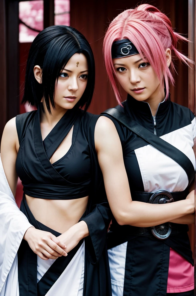 Sakura Haruno and Sasuke Uchiha Hot