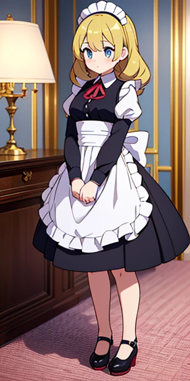 Full body, beautiful eyes , 1 girl , full body , cute girl , anime style , cute eyes , (standing up) , (The Maid Trainer Class is a unique and elegant group of trainers that often appear in various regions, particularly in high-class environments like manors, large estates, or luxury hotels. They are known for their impeccable manners, dedication to their duties, and their well-trained Pokémon, which they often care for with the same meticulous attention they give to their other responsibilities.) , maid