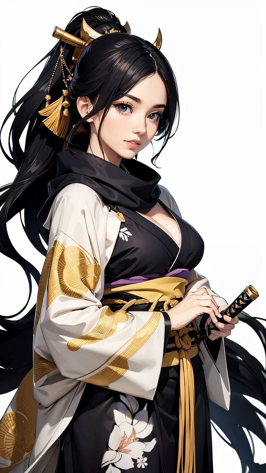 Black kimono