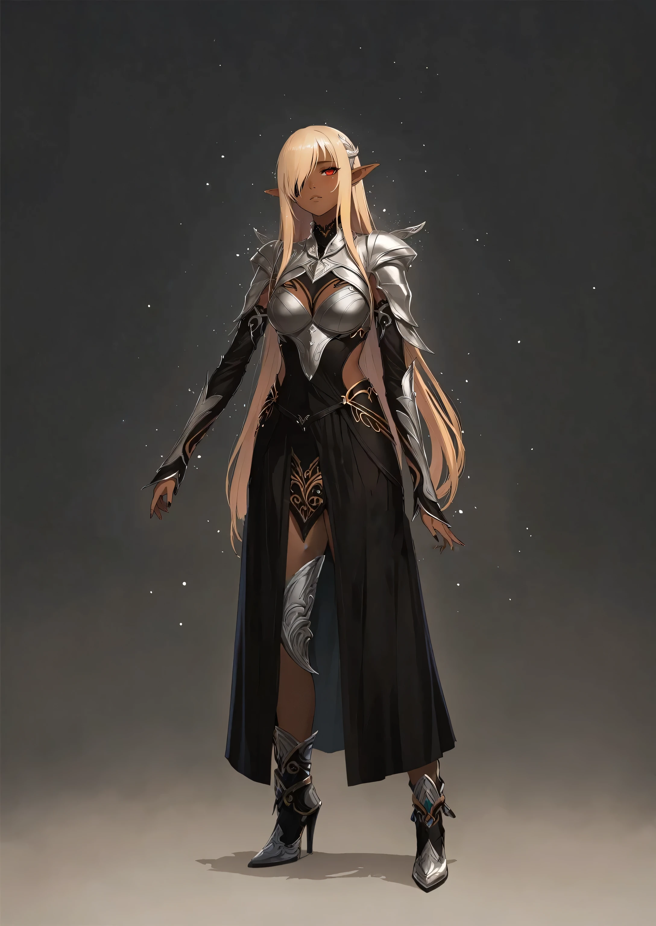 masterpiece, best quality, good quality, Highly detailed, shadowverse style, female, Elven aesthetic