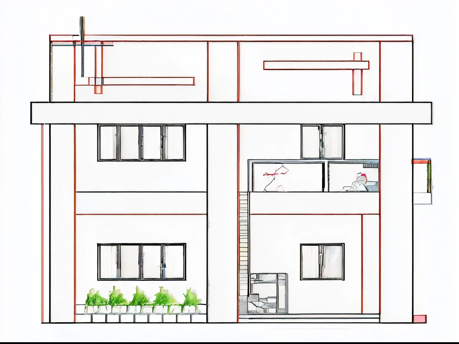 Modern two-storey house with large glass staircase, bay room and open hall with 8k quality glass balcony, wood-grained paneling Realistic, vray realistic, contrast:1.1, 8k uhd, morden townhouse, road infront of house, wood ceilling:1.4, (high detailed skin:1.3), soft lighting, fade light, hight shadow, blue sky:1.5, ultra quality, film grain, Fujifilm XT3, sharp image, best quality, authentic, hight quality