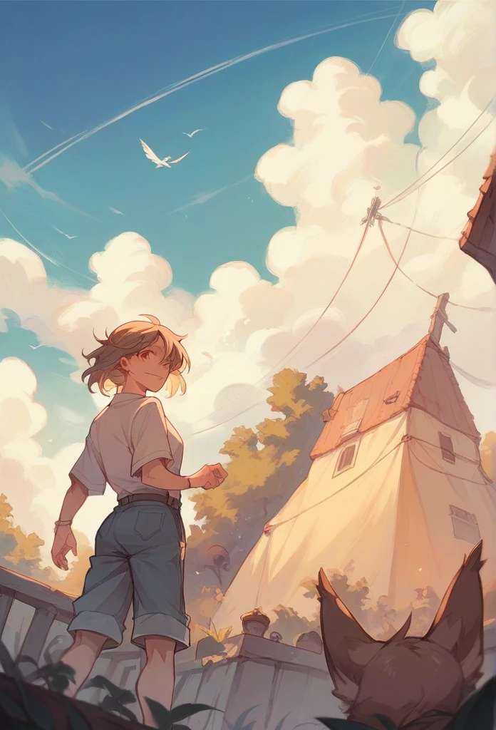 Take a photo of the sky