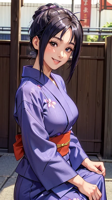 ((masterpiece)),((Ayako Katagiri)),((Katagiri Ayako)),((Mischievous Smile)),Anatomically perfect fingers,(((yukata))),(((Festivals))),(((A moment of summer)))