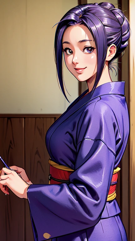 ((masterpiece)),((Ayako Katagiri)),((Katagiri Ayako)),((Mischievous Smile)),Anatomically perfect fingers,(((yukata))),(((Festivals))),(((A moment of summer)))