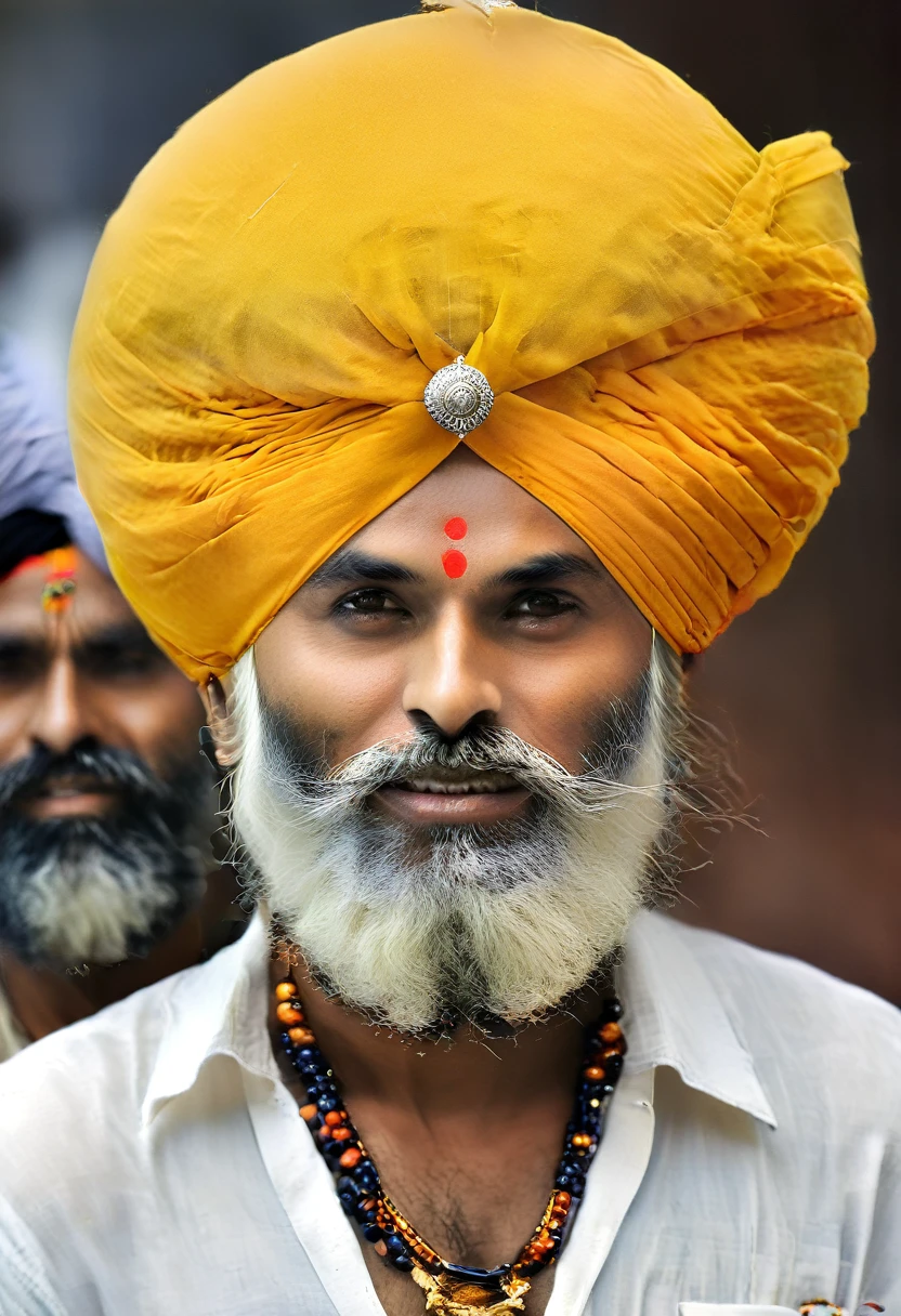 The Dastar, also known as a pagri, is a turban worn by the Sikh community of India. Is a symbol of faith representing values such as valour, honour and spirituality among others. It is worn to protect the Sikh's long, uncut hair, the Kesh which is one of the Five Ks of Sikhism.[59] Over the years, the dastar has evolved into different styles pertaining to the various sects of Sikhism such as the Nihang and the Namdhari, nude, big 