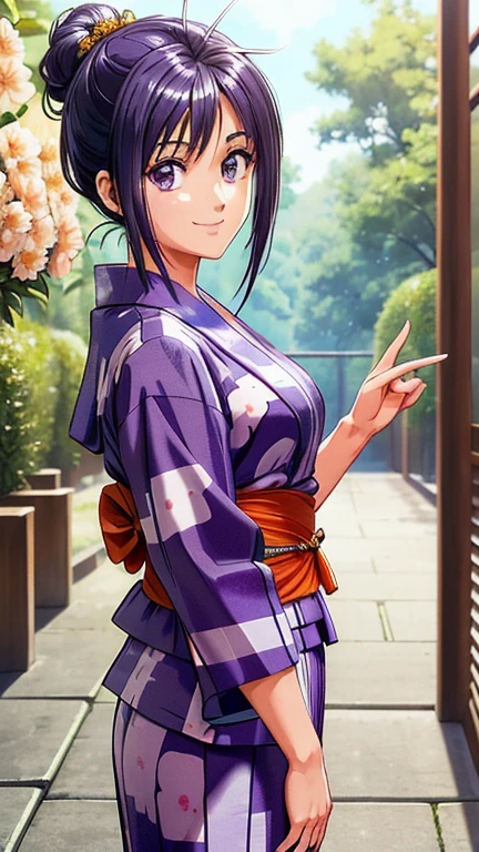 ((masterpiece)),((Ayako Katagiri)),((Katagiri Ayako)),((Mischievous Smile)),Anatomically perfect fingers,(((yukata))),(((Festivals))),(((A moment of summer)))