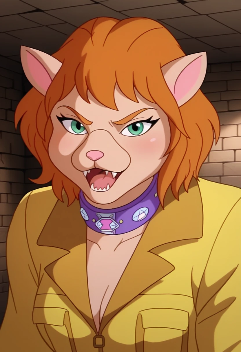 The Catwoman from Channel Six - April Oneil v1