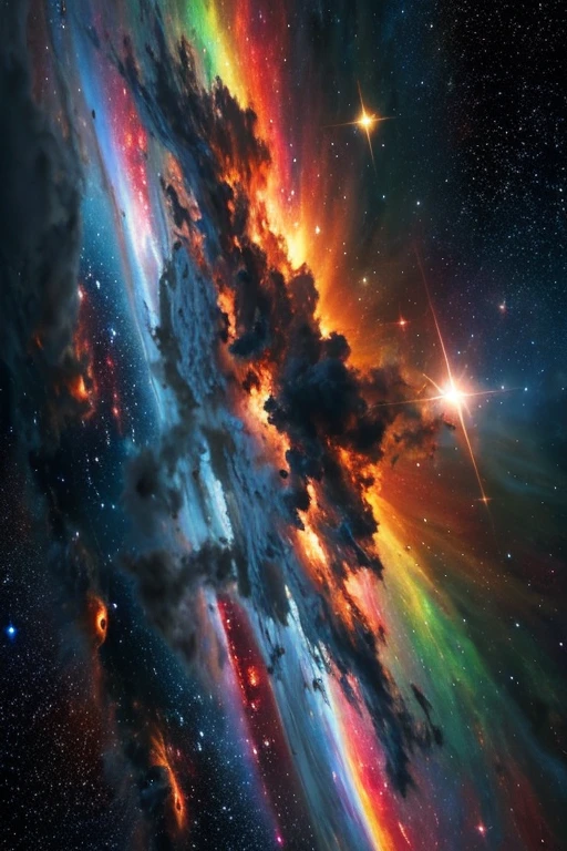 god, Almighty Creator of the Universe, Bigger than all the galaxies, A highly detailed diagram of a super-massive cloud of energy in the middle of the universe, Hyper Sharp, Ultra-realistic, Complex, 32K, Photorealism Style