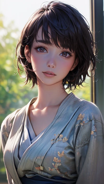 ((Highest quality)),(超High resolution),(Very detailed),(Detailed Description),((The best CG)),(masterpiece),Ultra-detailed art、(Highest quality、8k、32K、masterpiece)、(Realistic)、(Realistic:1.2)、(High resolution)、Very detailed、Very beautiful face and eyes、1 female、Tight waist、Delicate body、(Highest quality、Attention to detail、Rich skin detail)、(Highest quality、8k、Oil paints:1.2)、Very detailed、(Realistic、Realistic:1.37)、Bright colors、Beautiful Japanese Women、Detailed face、Smooth Skin、(masterpiece:1.2, Highest quality), (Realistic, photoRealistic:1.4), Beautiful illustrations, (Natural Side Lighting, Cinema Lighting), Depth of written boundary,