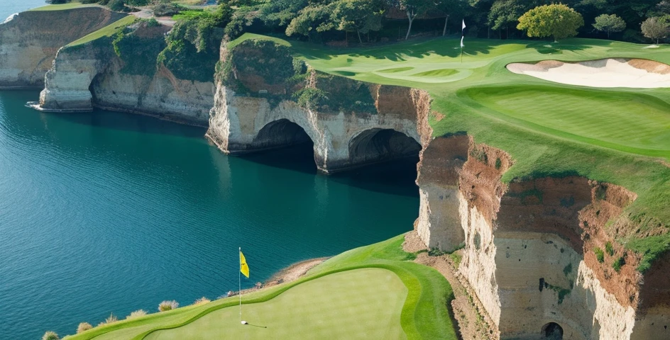 (((Cliff)))、Horrible golf course