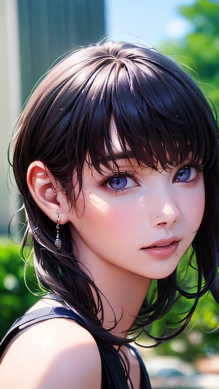 ((Highest quality)),(超High resolution),(Very detailed),(Detailed Description),((The best CG)),(masterpiece),Ultra-detailed art、(Highest quality、8k、32K、masterpiece)、(Realistic)、(Realistic:1.2)、(High resolution)、Very detailed、Very beautiful face and eyes、1 female、Tight waist、Delicate body、(Highest quality、Attention to detail、Rich skin detail)、(Highest quality、8k、Oil paints:1.2)、Very detailed、(Realistic、Realistic:1.37)、Bright colors、Beautiful Japanese Women、Detailed face、Smooth Skin、(masterpiece:1.2, Highest quality), (Realistic, photoRealistic:1.4), Beautiful illustrations, (Natural Side Lighting, Cinema Lighting), Depth of written boundary, 
