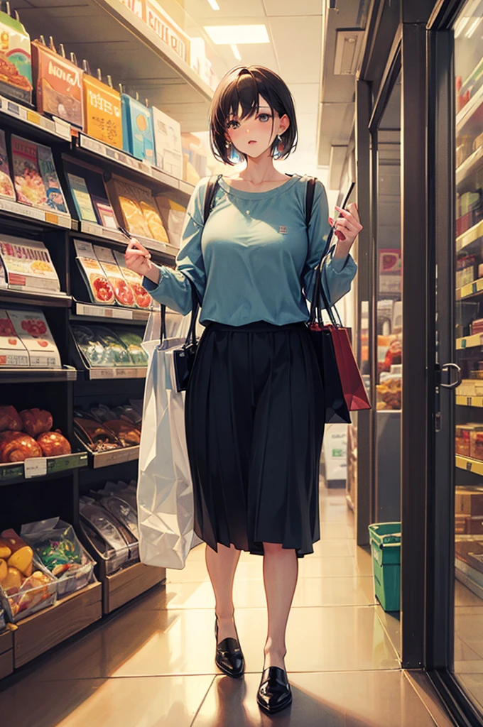Woman shopping