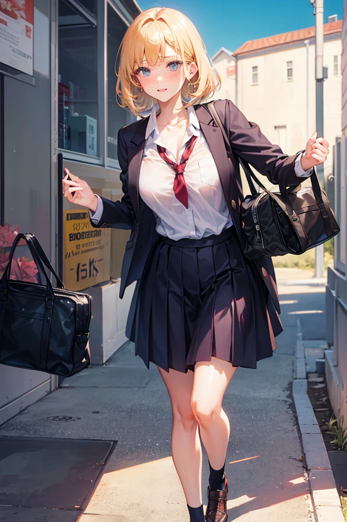 Adult woman at school