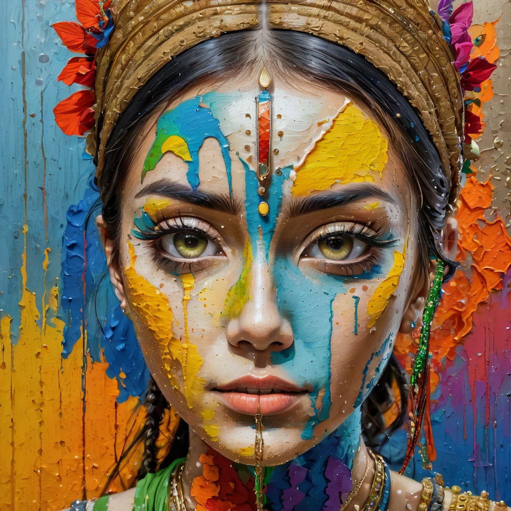 ((Very detailed, Highest quality, Expressionism)), Real, Contemporary Art,