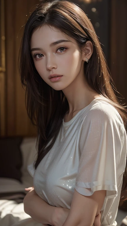 (As it is:1.4),((16K, masterpiece, RAW Photos, Highest quality,Ultra-high resolution, Realistic, Highly detailed CG integrated in 16K)), 8k, diamond, wallpaper, Written boundary depth,Beautiful Face:1.4. Cinematic Light,Beautiful Face,(Detailed face),Slender and pretty woman:1.4,Beautiful back