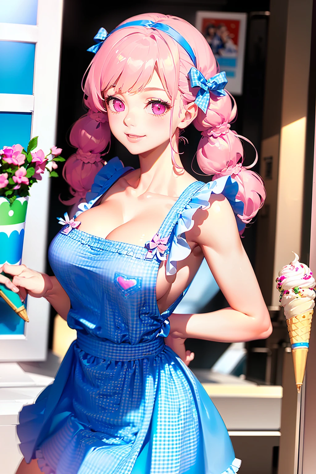 girl in a bikini eating an ice cream cone, eating ice cream, in a bikini, angela white, giorgia meloni, katy perry, in bikini, eating ice - cream, wearing spandex bikini, ice cream on the side, bikini, ice cream, wearing a bikini, candid photo of dirty, shiny plastic bikini, candid shot, cone, 1 girl, solo,in a green dress standing by a wall,portrait of female idol