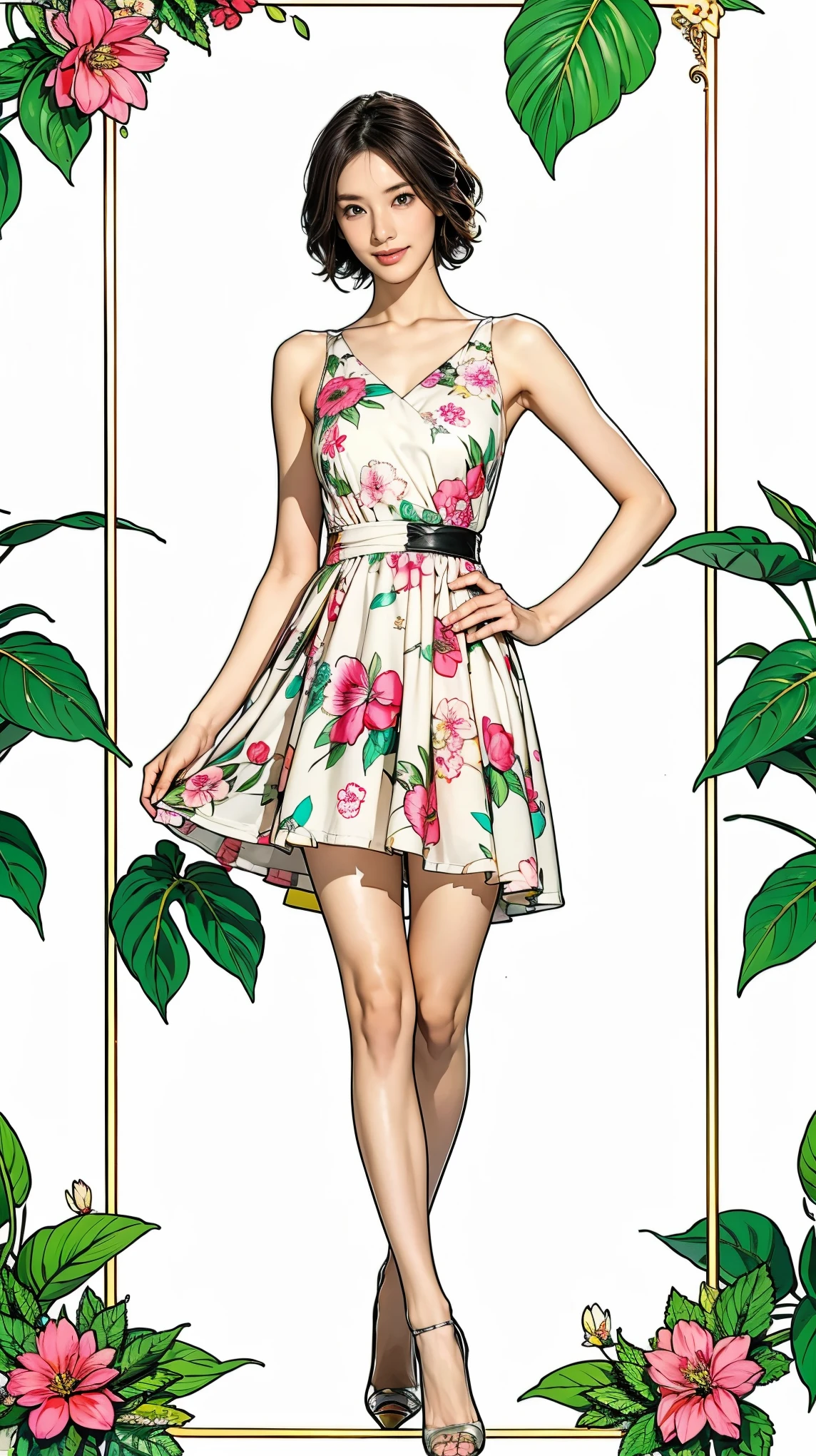 (masterpiece:1.2),(Highest quality),(Very detailed),(High resolution),(((Watercolor:1.3))),8k,wallpaper,Milla Jovovich,Red dress,sexy,cool,(Perfect Eyes,Beautiful Eyes),(((Beautiful gradation created by layering:1.3)),(((Tarashikomi technique:1.3))),(sexyなポーズ)
