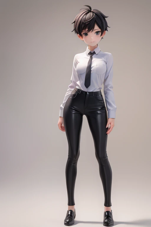 Cool woman,Sharp,boyish,The forehead is visible,Married Woman,whole body,Character portrait,Short Hair,Short Hair,Very Short Hair,slender,Slender,Wet,naked,nude,pants,underwear,全naked,skin,tits,skin露出,Even the toes are visible,Even the toes are visible,Drawing from head to toe,頭から足もとまでwhole bodyを描く,Front View
