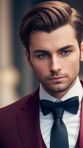 A rich man Jakub focus on the face