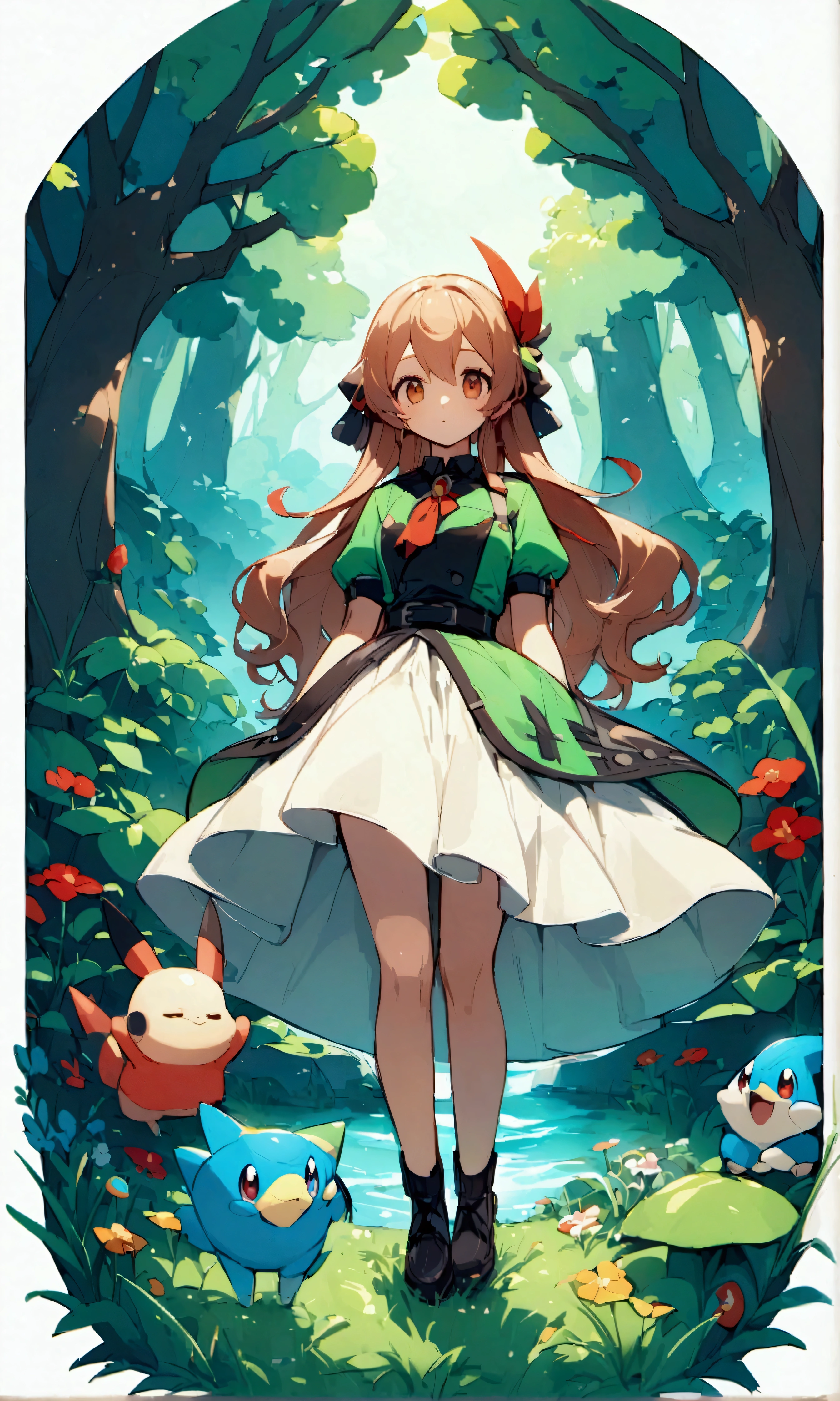 Pokemon、Pokémon Master、Even if in the fire、In the water、In the grass、in the forest、In the soil、In the clouds、Under the skirt、