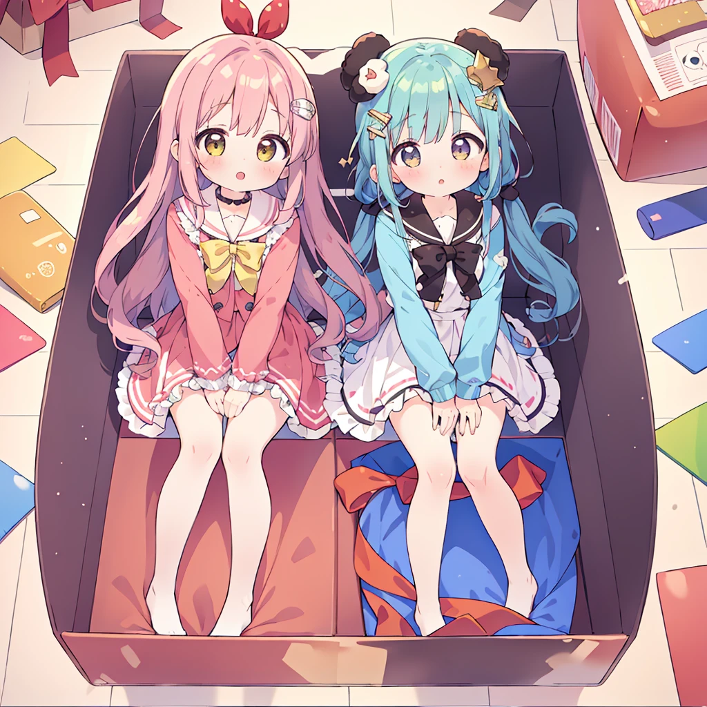 1girl,Little、cute、(((Highest quality、Masterpiece、Award-winning works、Official Art、Super detailed、The best dynamic composition)))、Anime Style、Littleの女の子、Wearing a sailor suit、aboxofkawaii
yellow box
red box
gift box