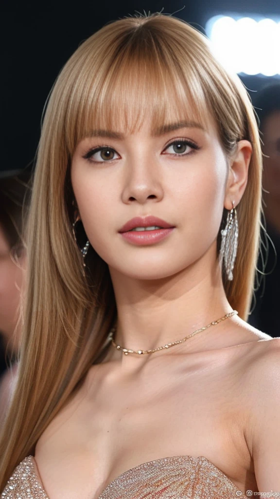 (((naked body))), ((realism:1.5)), original photo,Masterpiece, ,(((alone:1.1))), perfect face, (Bright light:1.2),Beautifully detailed eyes, Very detailed face, perfect light,Masterpiece, best quality, ((mature woman)), 30yo sexหญิง, long hair, blonde hair,straight hair, Long hair, hair bun, ponytail, Big breasts, Firm breasts, round hoop earrings and an elegant diamond necklace, pubic hairที่มีรายละเอียดสูง, (pubic hair:1.2), (Spread your legs wide open, presenting detailed open pussy)), (perfect detailed pussy, Highly detailed pussy), ((high detailed visible beautiful open pussy)), Highly detailed nipples, on the bed, lie, on the back, 1 boy, genitals, sex, alone focus, pussy, vagina, throw, missionary, Spread your legs, Highest quality, realistic epic, ((Portrait:1.5)), high contrast ,glorious picture, lowest lux, (8K, raw image, Highest quality),(realistic epic:1.5),Ultra-HD-quality-precise details, Unanimous-realistic, resolution, Realistic photos, Ultra high resolution, High quality texture, High quality shadow, bright colors, HDR, as a movie star, modelshoot style, masterpiece, (extremely detailed CG unity 8k wallpaper), photo of the most beautiful artwork in the world, professional majestic oil painting by Ed Blinkey, Atey Ghailan, Studio Ghibli, by Jeremy Mann, Greg Manchess, Antonio Moro, trending on ArtStation, trending on CGSociety, Intricate, High Detail, Sharp focus, dramatic, photorealistic painting art by midjourney and greg rutkowski, (waist chain), ((movie premiere gala)), ((standing on the red carpet)), ((paparazzi in the background)), (looking at viewer)