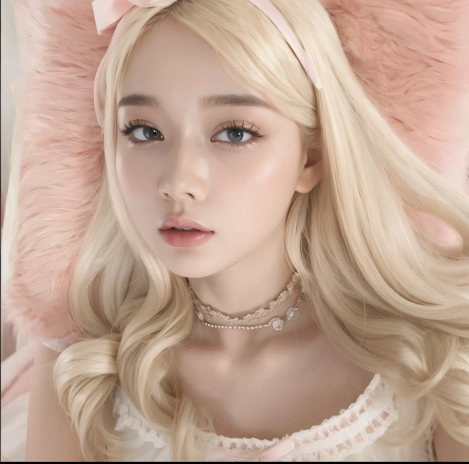 IVE Face Wonyoung, realistic photo, Ultra HD, 8k, big juicy lips 