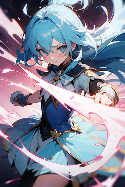 Magical girl, punch