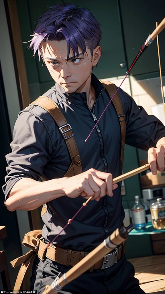 Master of Improvisation: Hawkeye is not just skilled with a bow and arrow. He is known for his ability to improvise with any weapon or object he can get his hands on. He has used everything from playing cards to household items as effective weapons in combat.