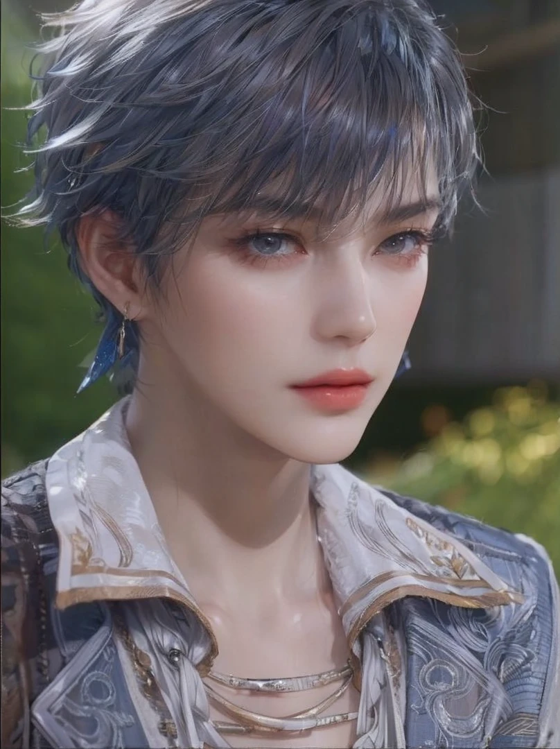 143
(20 year old woman), (surreal), (High level image quality), ((beautiful hairstyle 46)), ((short hair:1.46)), (breasted:1.1), (lipsticks)