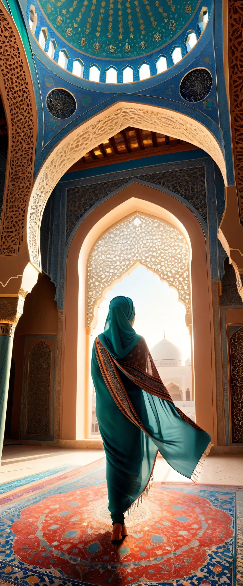 SpreadAssMS, hijabi, 1girl, masterpiece, best quality,SpreadAssMS, grabbing own ass, big ass, whide hips