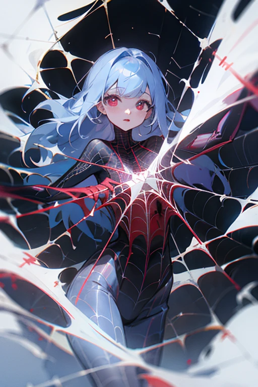 ((Spider's web)), Magical girl