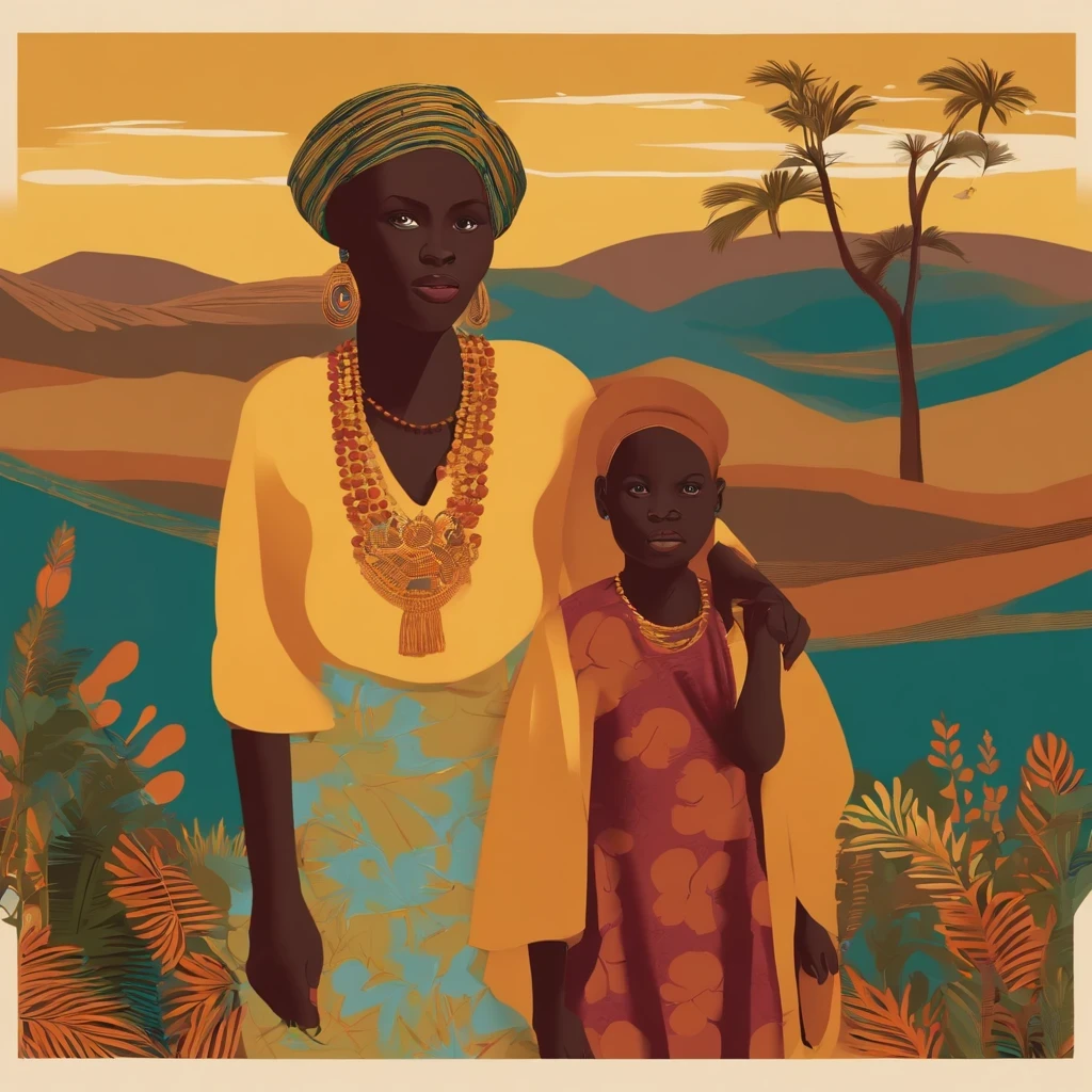 La mère de franck un africain reçoit les conseils 