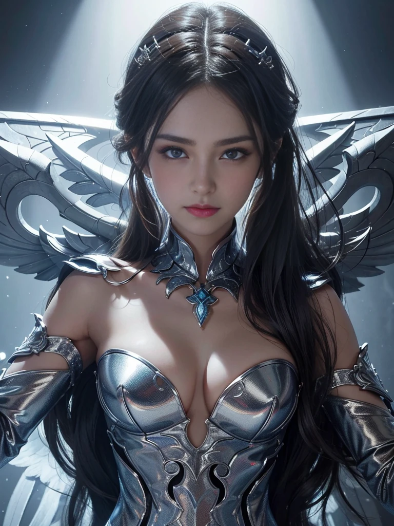 Archangel Michael、The Four Archangelasutepiece,Best Quality,Ultra-detail,hight resolution,hight resolution,4K,Portrait in 4K,8k,8k Portrait,Unity 8k Wallpaper,extremely details CG,Realistic,Raw photo,real person,a portrait photo of,Photorealistic,Shiny skin,Detailed skin,Fighting figure、Fighting figure、fight the light、fight with love,Fighting figure、Fighting figure、fight the light、fight with love