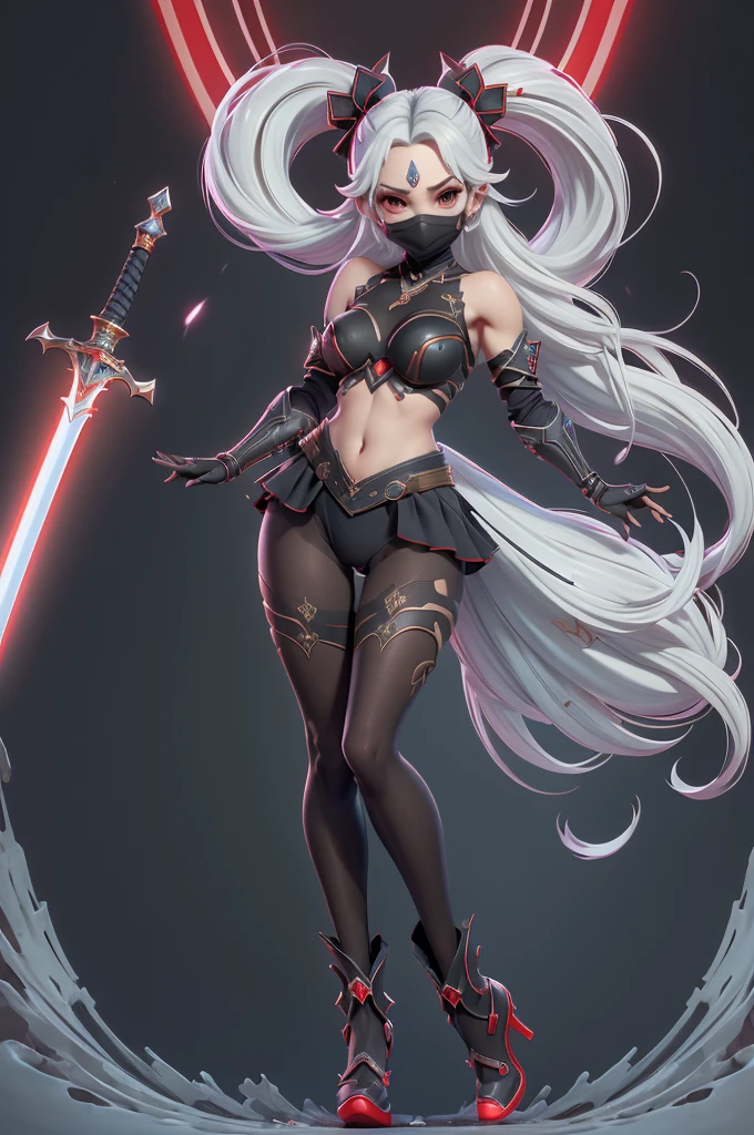 Mini alice sword arte online, (alice), only, ray tracing, 3D style, 3dmm, ((oses per photo)), ((different poses in each photo)), fully body,(from front view),(Costas Issue), (Emist on the left), show flat belly, (((different poses per photo))),(very big breasts perfect ass, Perfect and symmetrical eyes, (futuristic sword, perfect in hand)), ((shorth hair)),white clothes with textured edges, Fair Skin, detailed gloves, White thigh-high tights with trim, phiestido aberto phi "phi", Waist slender, large legs, low water, Show legs to the top of the waist, ,((top with tear in the middle)),ultra realistic skin, Realistic human eyes,ultra realistic skin,terno super sensuous,(faixas phi torno dos seios), fullcolor,top with ruffles,(pubes with a lot of volume),(extraordinariamente sensuous),(muito sensuous),(red and black thphie),I love the league,(meia calca de renda phi um dos lados),(meia calca de renda phi um dos lados),((red decorations with LEDs))),((red lines adorning the curves of the body)),(((woman show))),((Star Blade)),((kitana)),(((ninja))),(((ninja costume))),(((mask covering the mouth))),(((little waist))),(((sensuous))),((bold slits showing off the body)),(((super realistic skin with pores))),(((lines contoured the groin))),(((extravagant necklines over the breasts))),(((cracks along the body))),(((NUDE))),(((Waist slender e coxão))), show the whole body,(((no pantyhose, no boots, with nothing covering the legs)),((do not cover shoulders and waist)),((hair grey)),(((extremely sexy))),naked