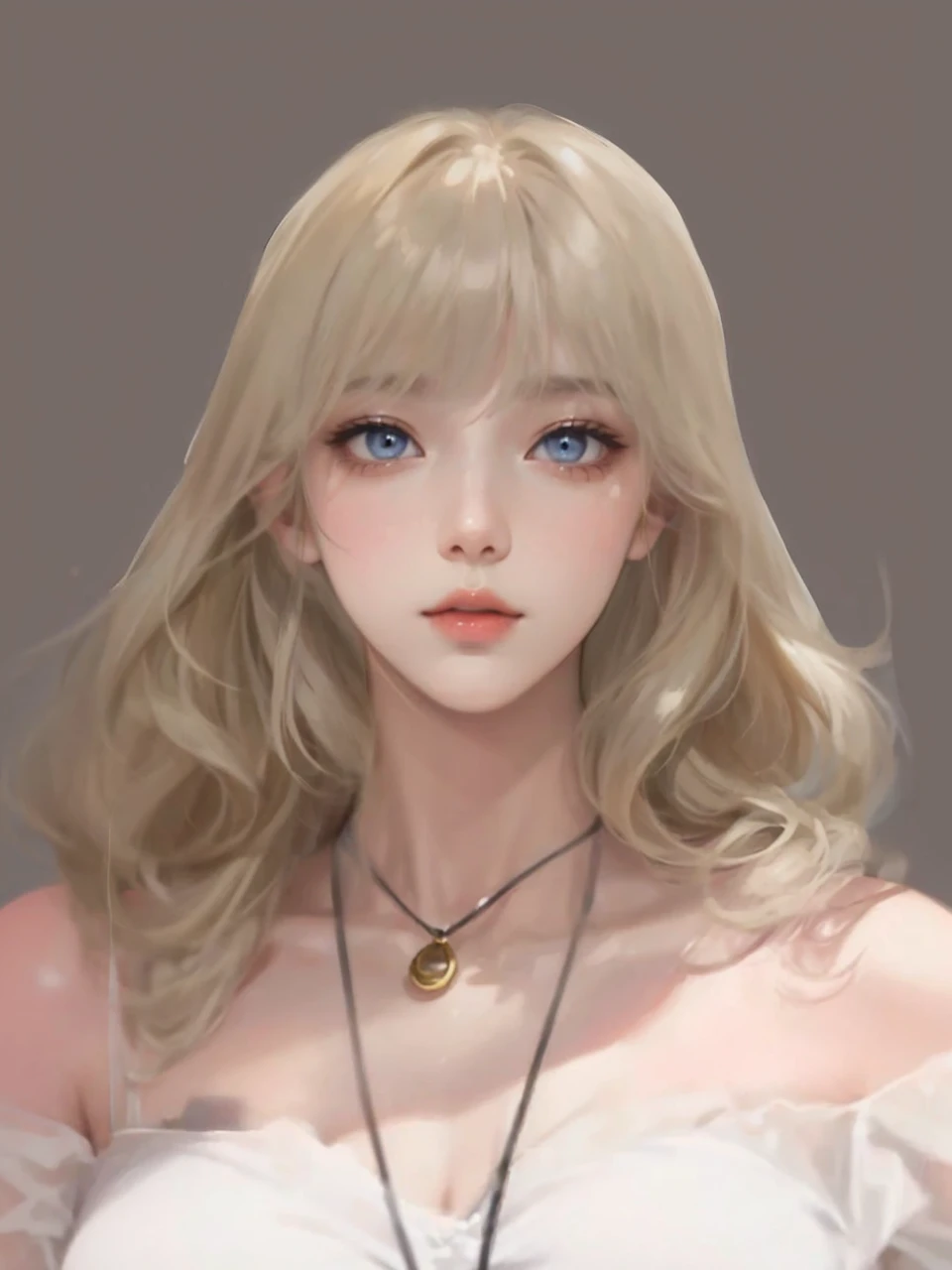 Beautiful female model with blonde hair, Hair with slight highlights, Gray-blue eyes, Medium mix, Wet paint, Gem beetle, Colored background, , Photographed by Jinna Chan.. - At six p.m.'clock,Big tits,body