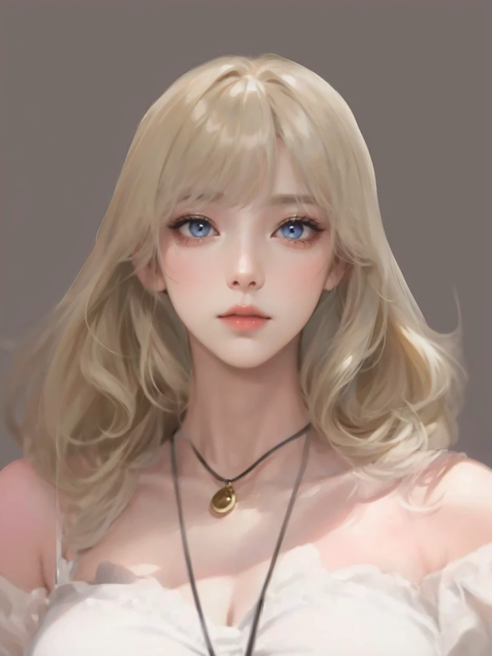 Beautiful female model with blonde hair, Hair with slight highlights, Gray-blue eyes, Medium mix, Wet paint, Gem beetle, Colored background, , Photographed by Jinna Chan.. - At six p.m.&#39;clock,Big tits,body