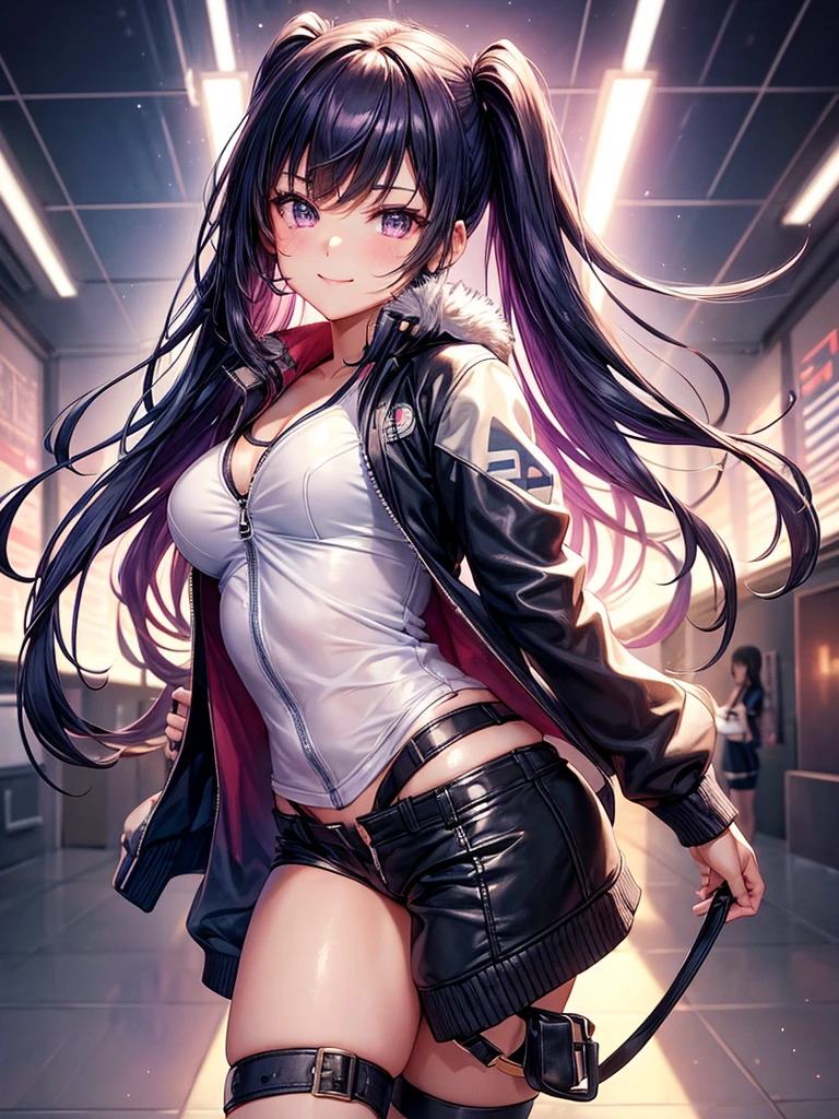 best quality，，smile，blazer，swimsuit，School，Collective of girls，Multiple girls，Track jacket，Physical education class，JK，Sexy and cute，future，Wearing a fastener bra，zipper bra，Long Hair，She has her bangs down，Purple Eyes，evolution系ファッション，Cuteness at its finest，Sparkling，Leather shorts，beautiful，middle School girlultiple girls are depicted,harem，idol group，infinite possibilities，leather jacket，fur jacket，Hair tucked behind ear，futureの服装，evolution，starry sky background，photo shoot，long hair，wearing a cardigan，beautiful girlの国，girl&#39;s paradise，highest quality，big breasts，leather jacket，happy girl,horny girl，Blue eyes，perfect face，standing position，She has her bangs down，fur jacket,Beautiful eyes，smooth hair，perfect eyes，beautiful girl，Angel Girl，multicolored hair colors，naughty girl，beautiful，High-dimensional beautiful girl，Multidimensional beautiful girl，gathering，Group、，