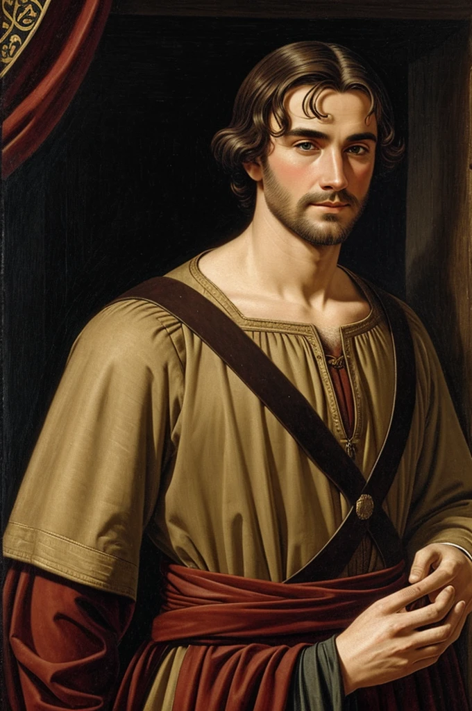 A handsome man middle ages